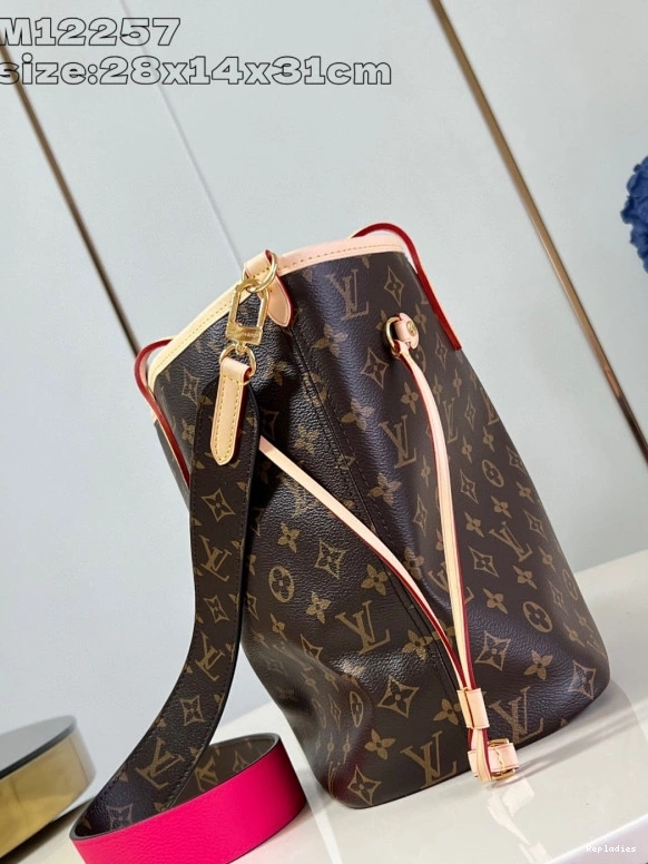 Repzbay Neverfull Bandoulière MM-31*28*14cm Inside Vuitton Out Louis 0821